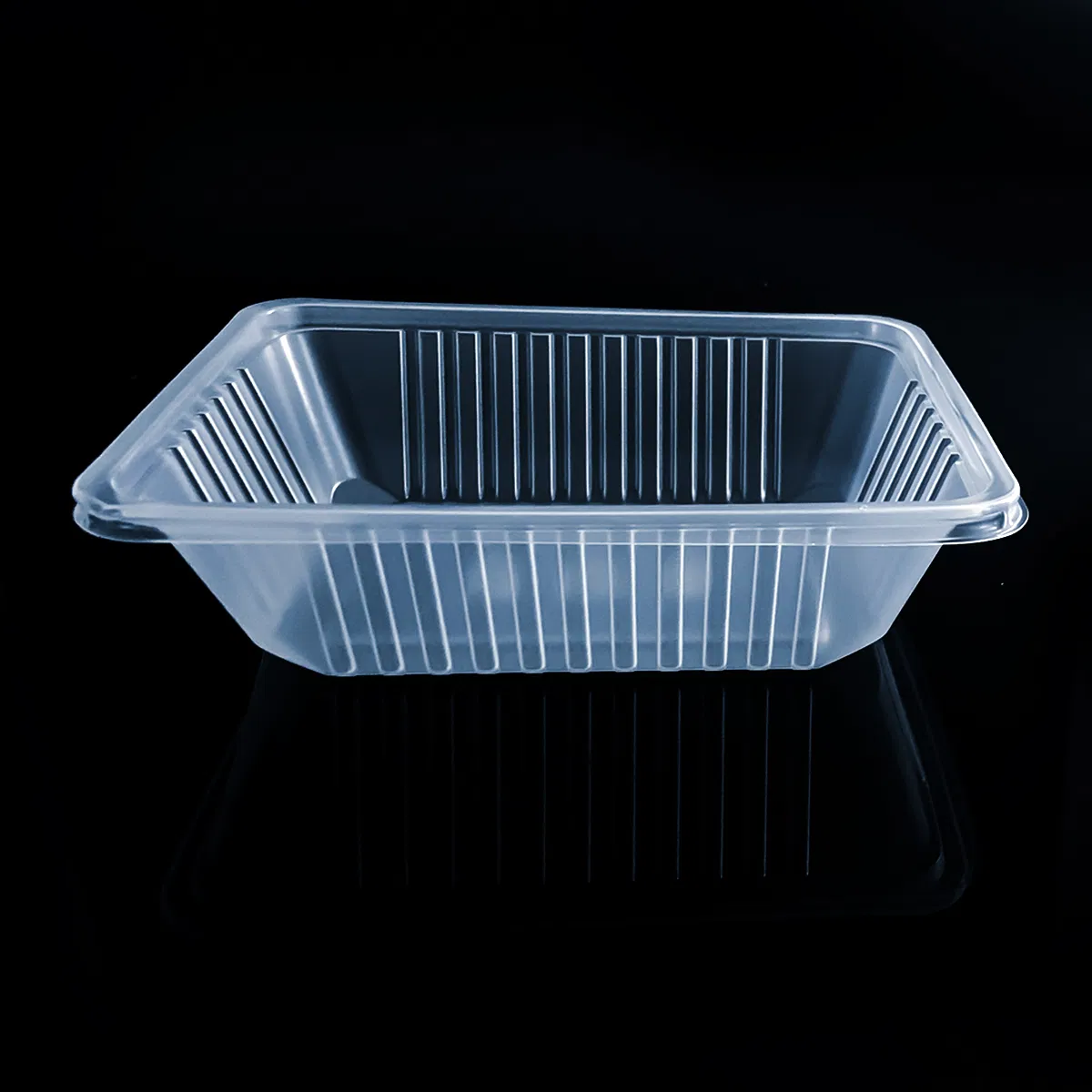Leakageproof 750ml Disposable Microwavable PP Takeaway Food Plastic Box with Lid