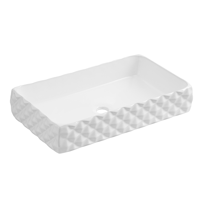 Modern White Bathroom Table Top Basin Style for Sanitary Ware