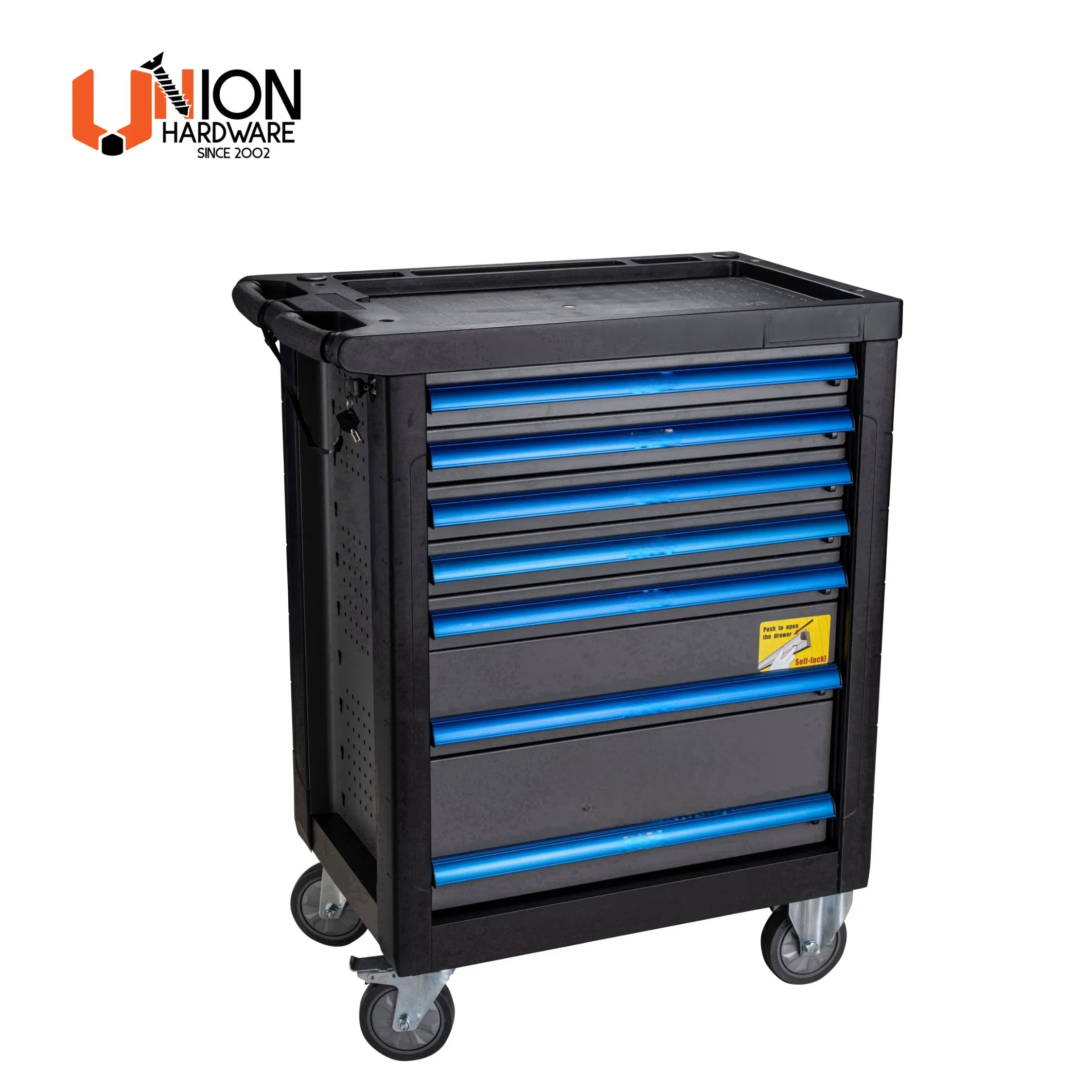 Профессиональный инструментальный шкаф на колесах с ящиками