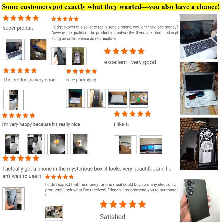 Mystery Box 100% Mobile Phone High Value Tablet Laptop Smart Phone 5g Watch Earphone Wholesale 5 Pieces Surprise Blind Gift