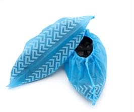 Disposable Non-Slip Nonwoven PP35g Full Rubber Band 17*40 Protective Shoe Cover