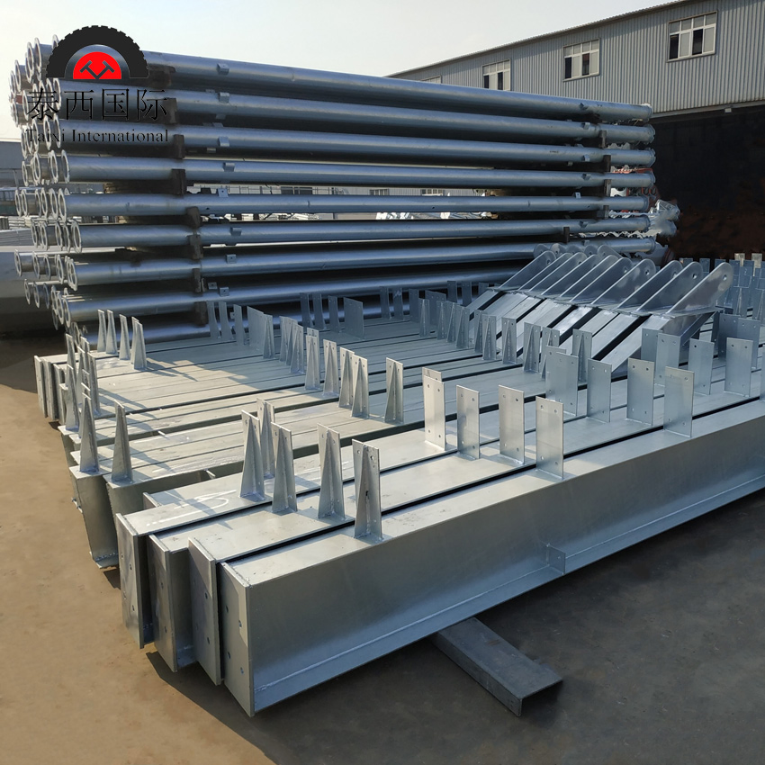 H Shape Structural Vertical Welded Hot-DIP Galvanized Welded Steel Structure Parts