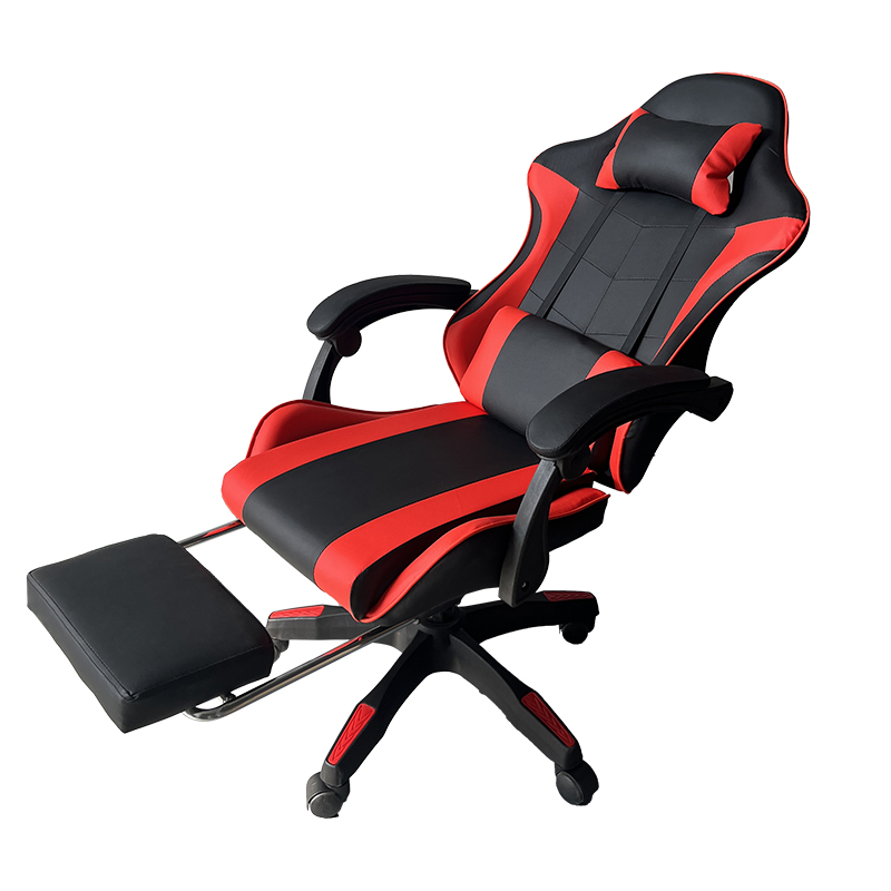Ergonomic Racing Style High Back PC Gaming Chair Lift Chair with Height Adjustment Synthetic Leather for Gamers