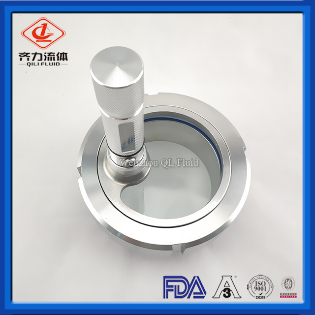 Sanitary Sight Galss with LED Lamp