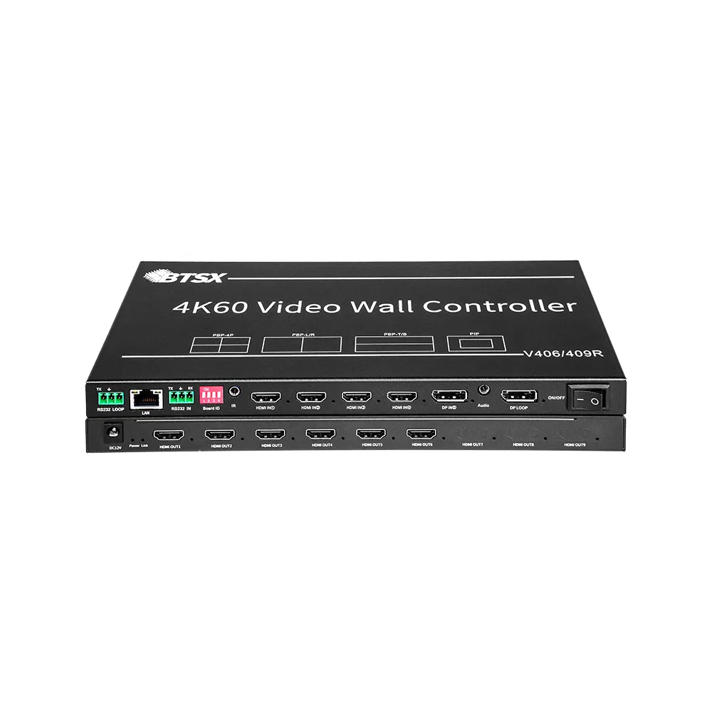 Процессор видеостен 4K60 HDMI/Dp с PIP/PBP и RS232