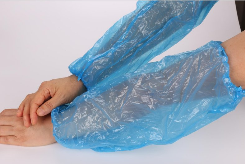 Disposable PE Sleeve Cover Plastic Arm Sleeve Cover Oversleeve for Food Processing