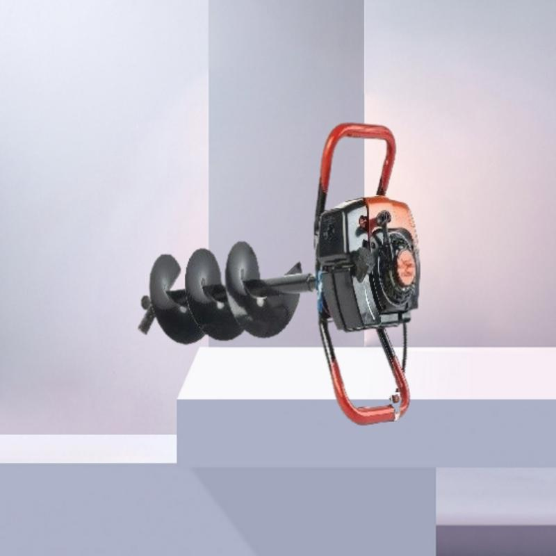 52cc Gasoline Earth Auger Machine for Agricultural and Farm Drilling