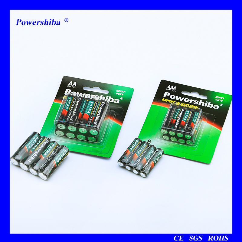 Батарейка AAA цинковая R03 Powershiba
