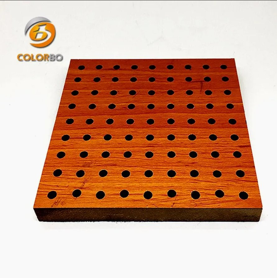 Professional Design Perforated Wood Timber Acoustic Panel