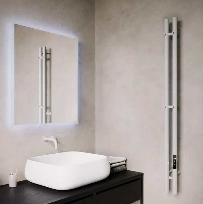 Premium Wall Mounted Electric Towel Warmer with Timer Control