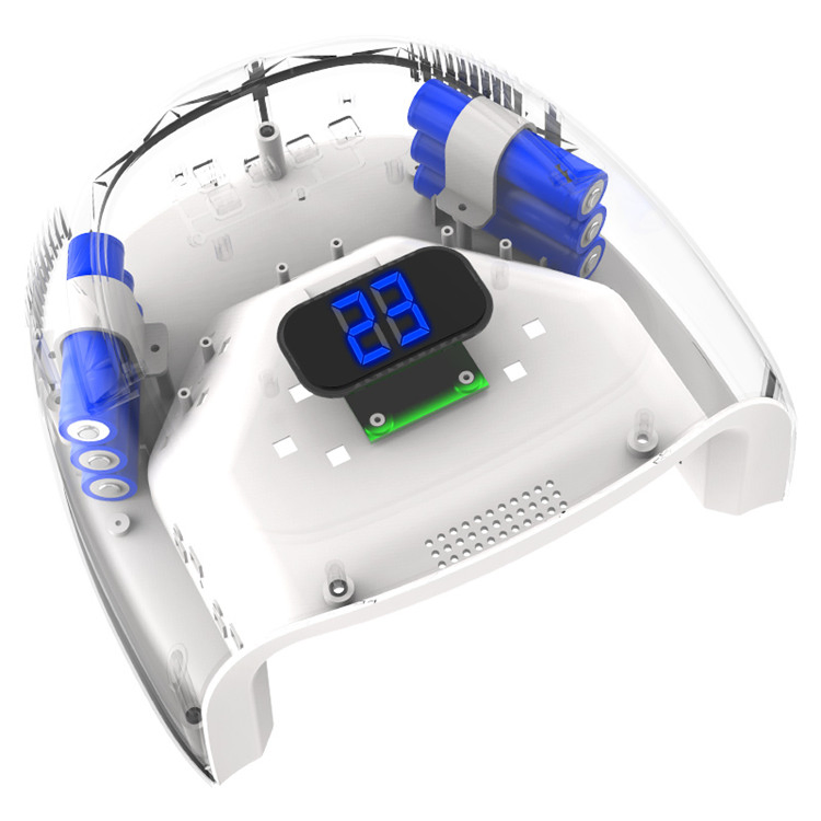 60W Built-in Battery Wireless Rechargeable LED UV Nail Lamp