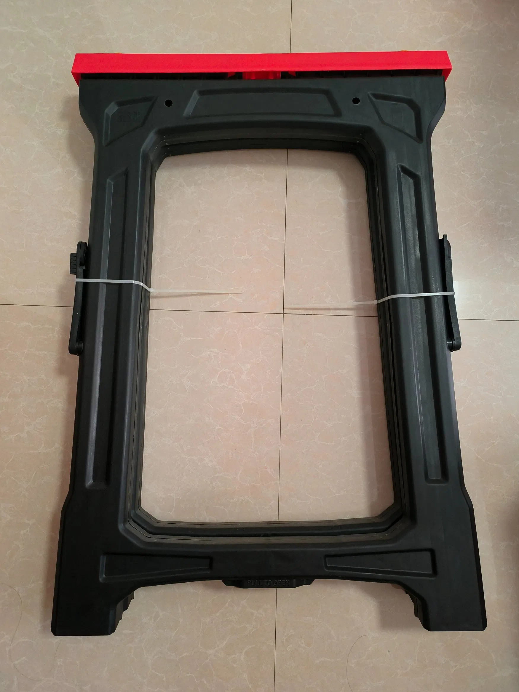 High Quality Foldable Hardware Plastic Easy Folding Sawhorse for Wood Wroking