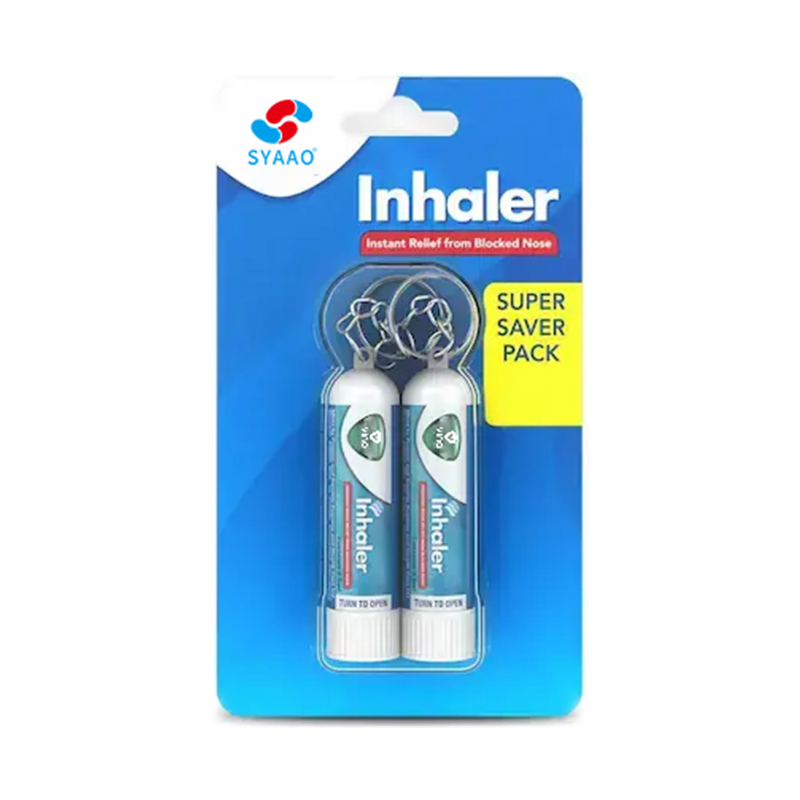 Essential Oil Nasal Inhaler Quick Effect Cooling Refreshing Mint Nasal Inhaler