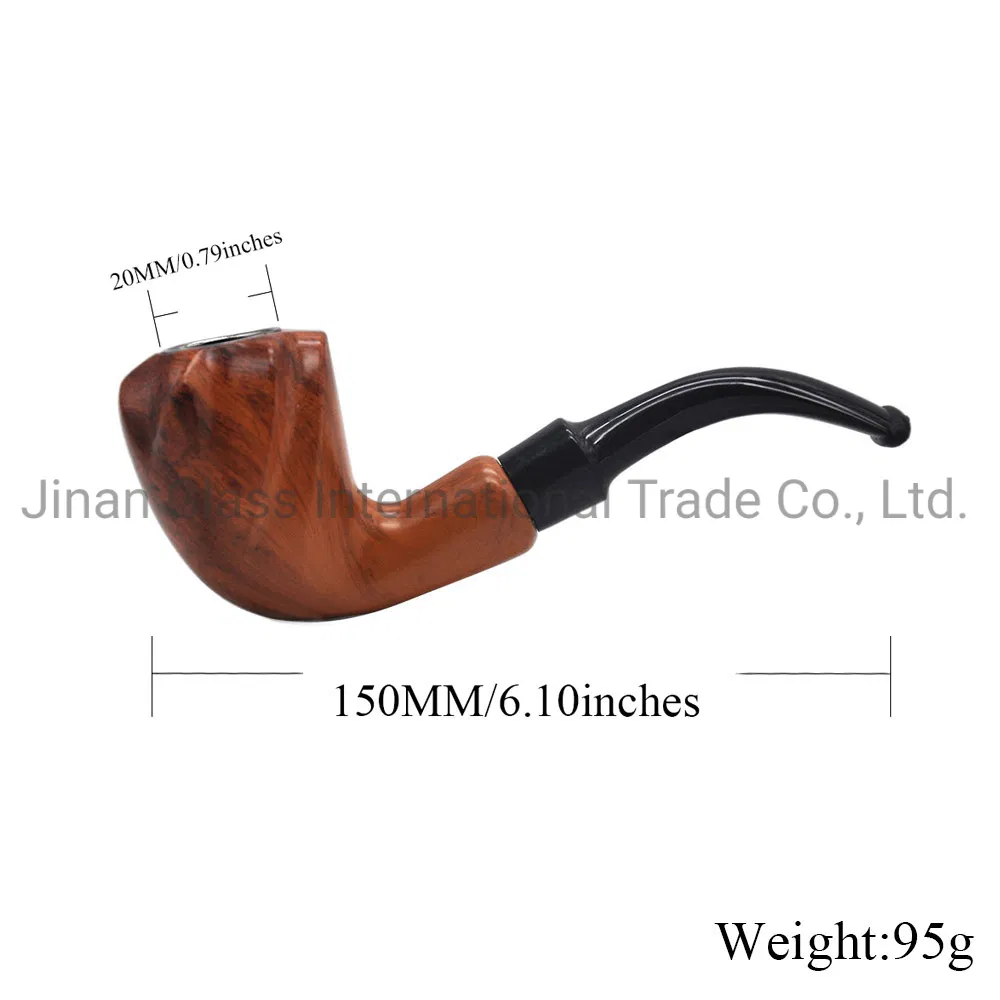 New Durable Wooden Enchase Smoking Pipe Tobacco Cigarettes Cigar Pipes Gift
