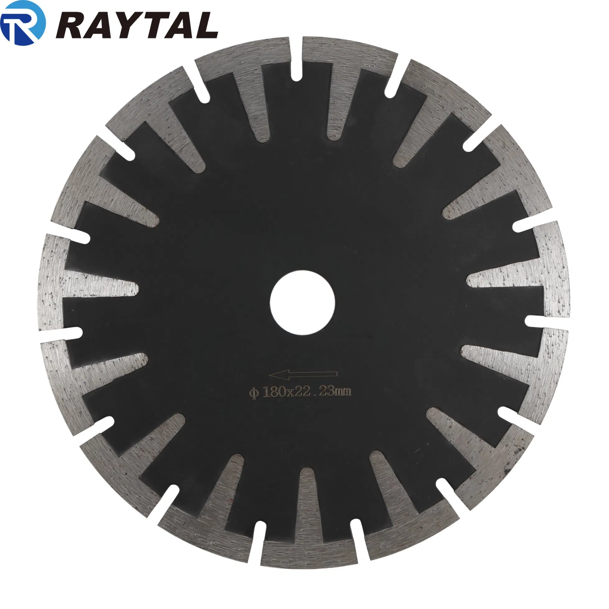 Raytal Segmented Cutting Disc Diamond Saw Blade, with T Type Protective Segment, Hot Pressed Crafted