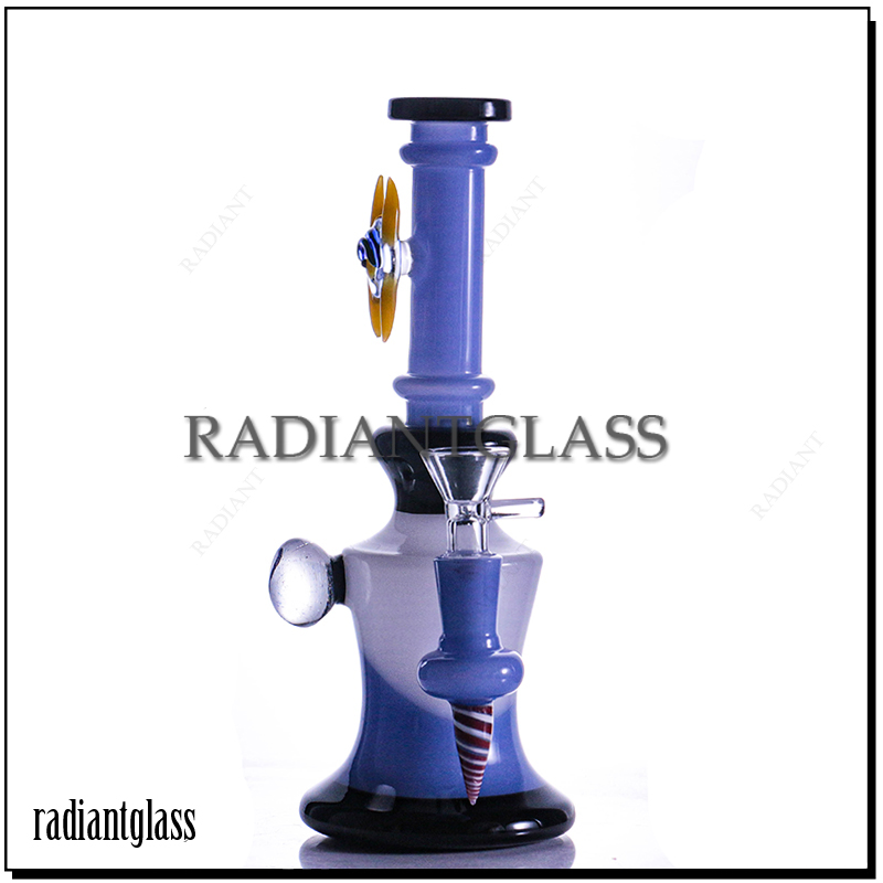 DAB Rig Novelty Devil Eye Flash Glass Smoking Water Pipe