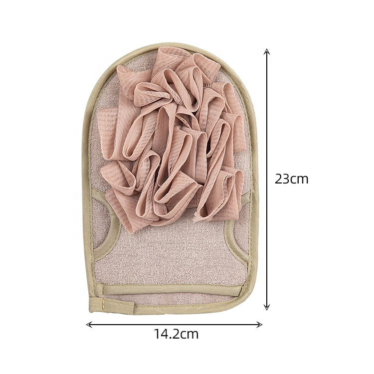 Sponges Bath Towel Glove Exfoliating Glove Mitt for Body