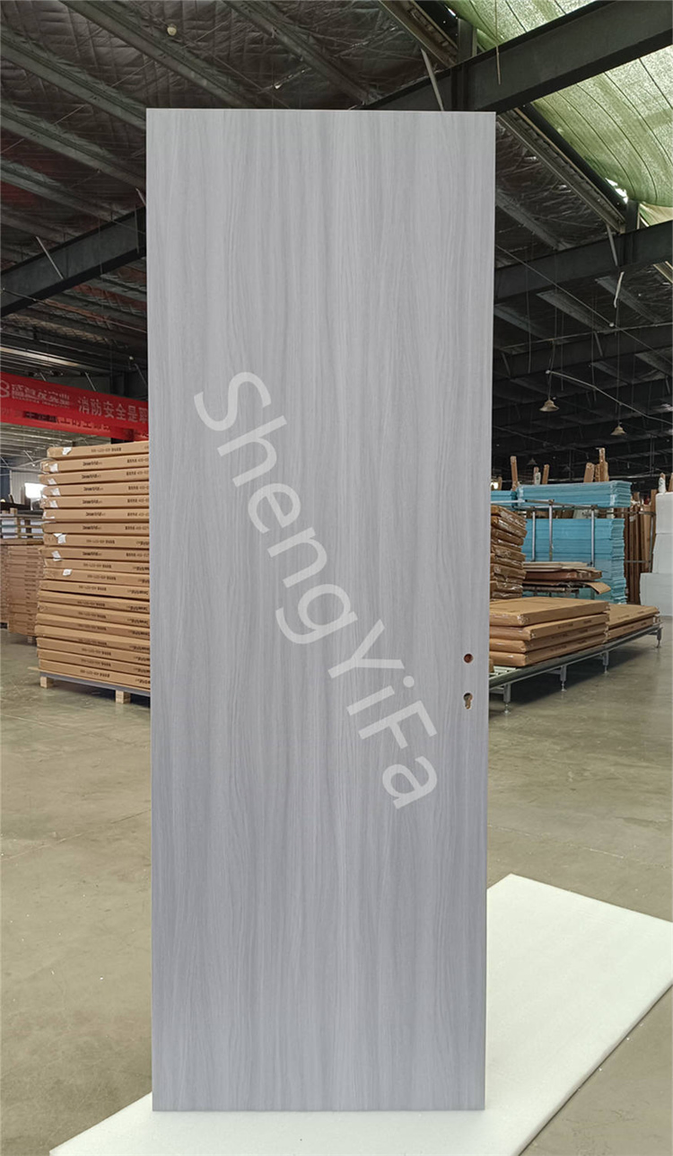 Shengyifa Interior School Hotel Soundproof Door WPC Waterproof Door Skin