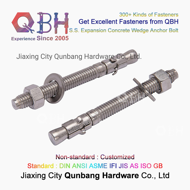 Анкерные болты A2/A4 из нержавеющей стали, метизы
