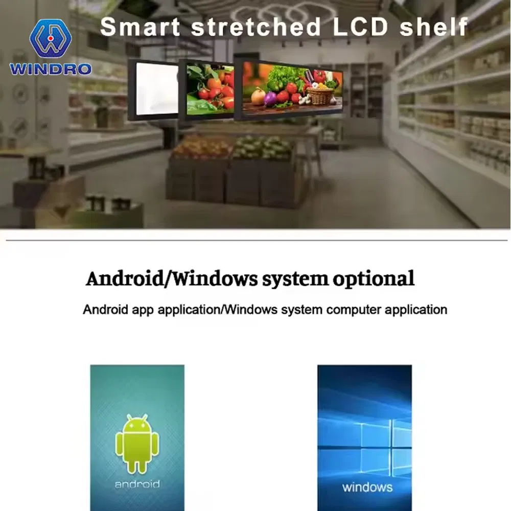 Широкий рекламный экран 37 дюймов, настенный, с HDMI