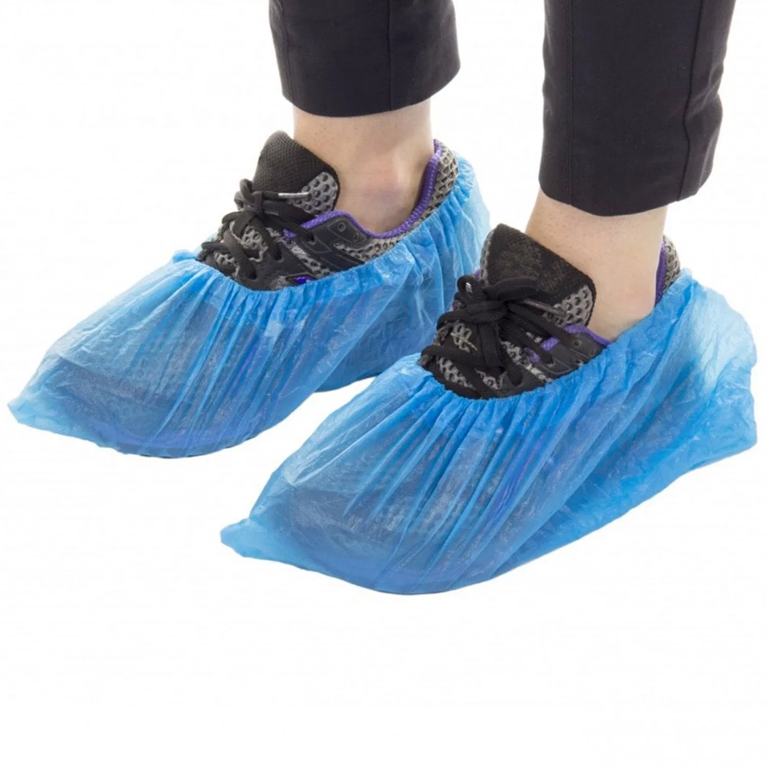 Disposable Cover Anti Slip Polypropylene PE Boot Non-Woven Shoe Cover