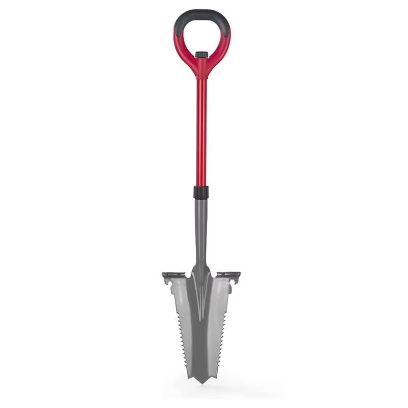 Root Slayer Long Handle Quick-Assembled Serrated Farming Radius Garden Spade Spatula Shovel