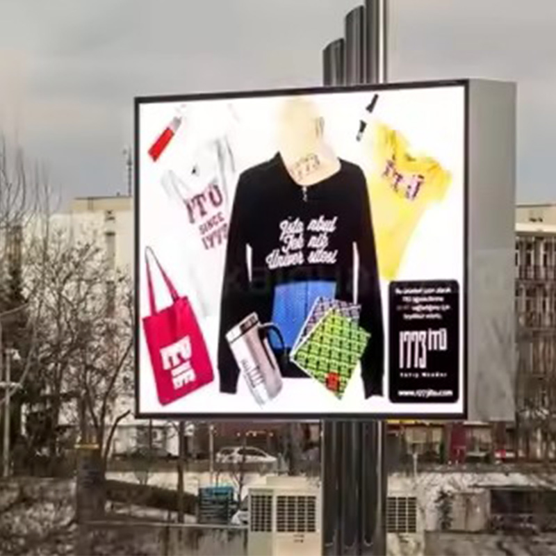 Hot Selling Soft RGB Film Display Screen P4 LED Video Wall Outdoor