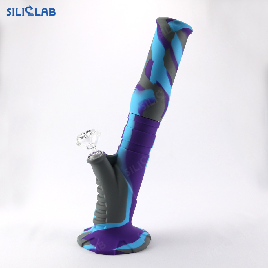 Separable Easy Cleaning Tobacco Smoking Silicone Water Pipe