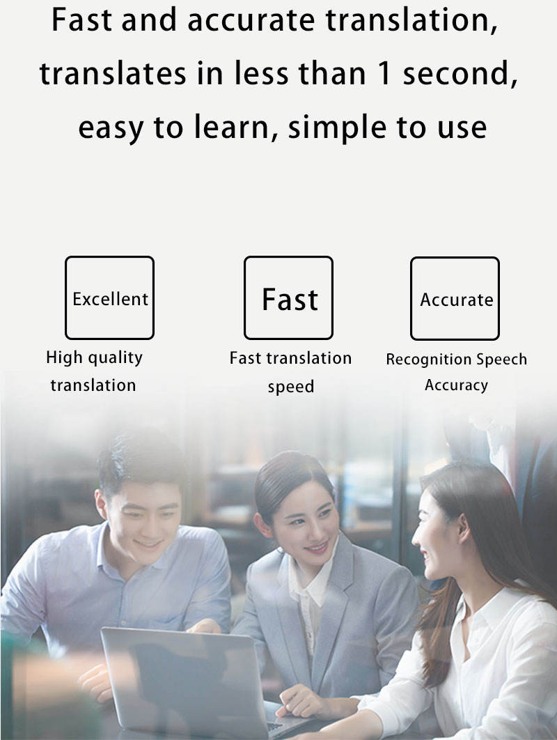 Voice Translator Offline Translate in Meeting Language Translator Device Voice Device Dual-Screen Translation Machine