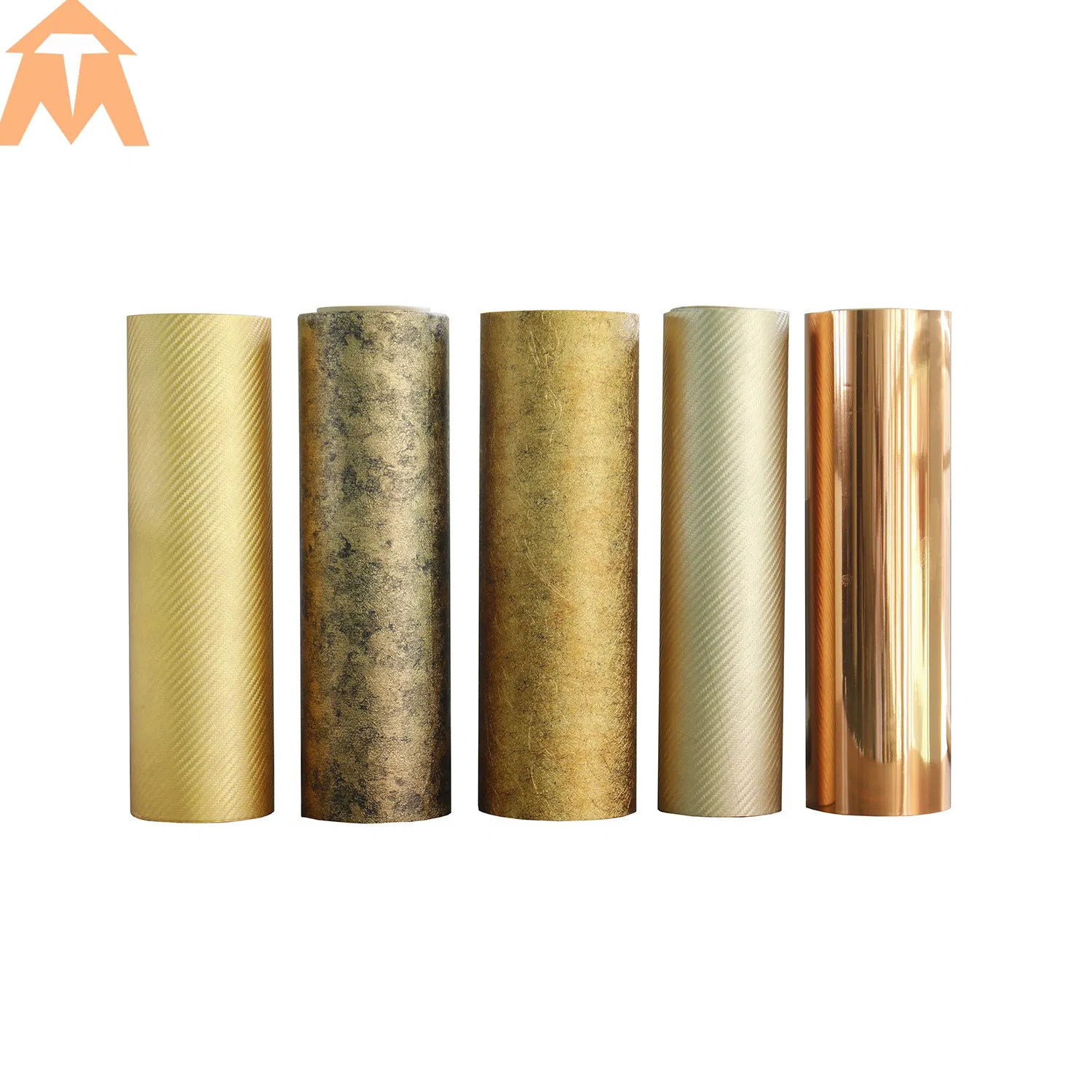 Metallic Paper Decorative PVC Film for Wall Panel Moulding