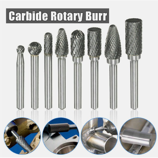Tungsten Carbide Burr Die Grinder Bits for Metal