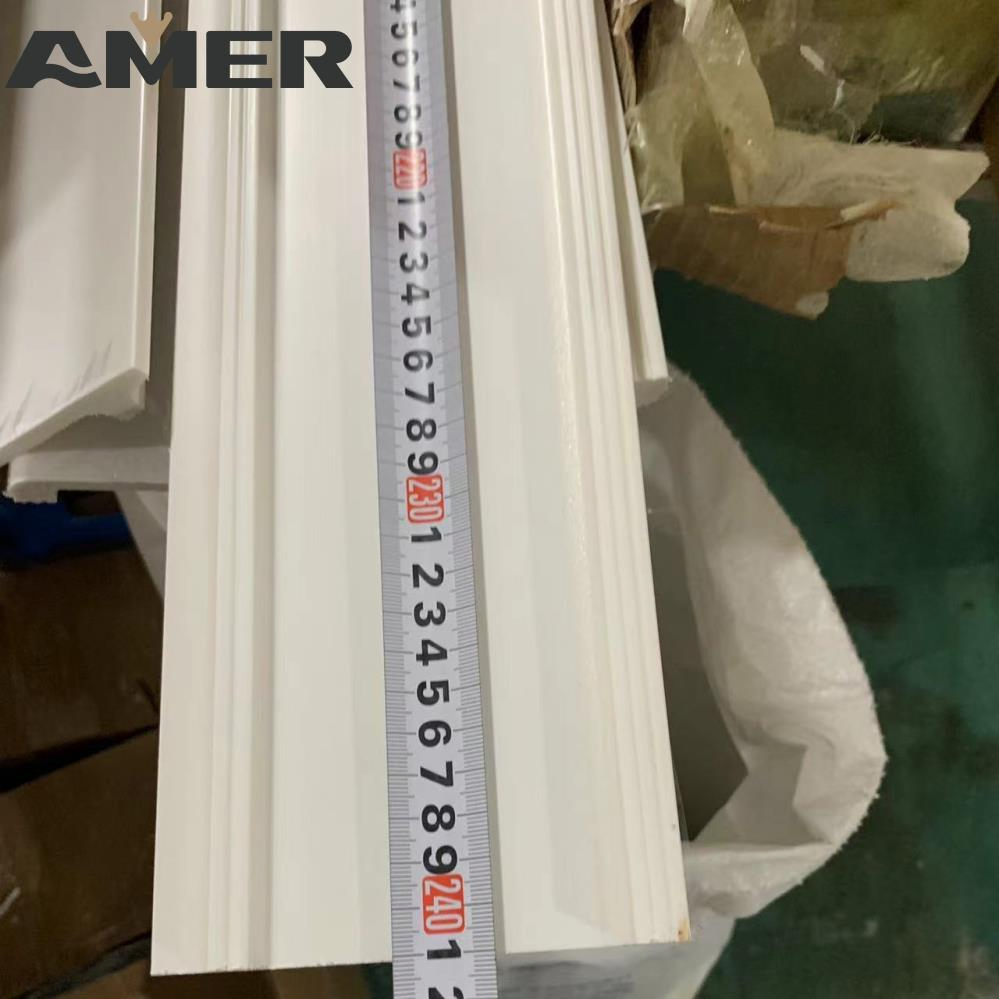 Decoration Plastic PVC Floor Moulding Line PS Skirting Board Polymer Skirting Board