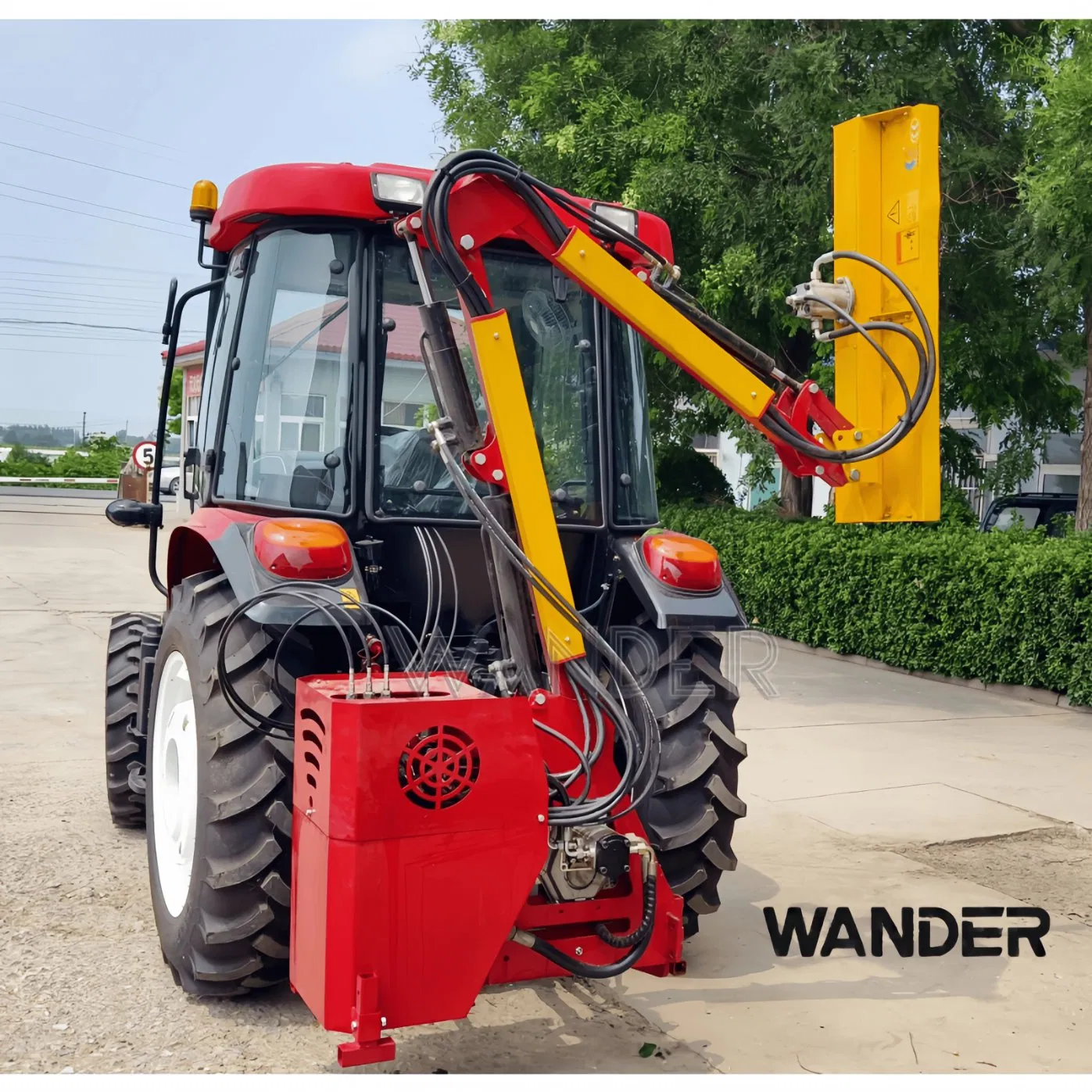 Tractor Rear Mounted Tree Cutting Machine with Circular Saw Blade Arm Trimmer