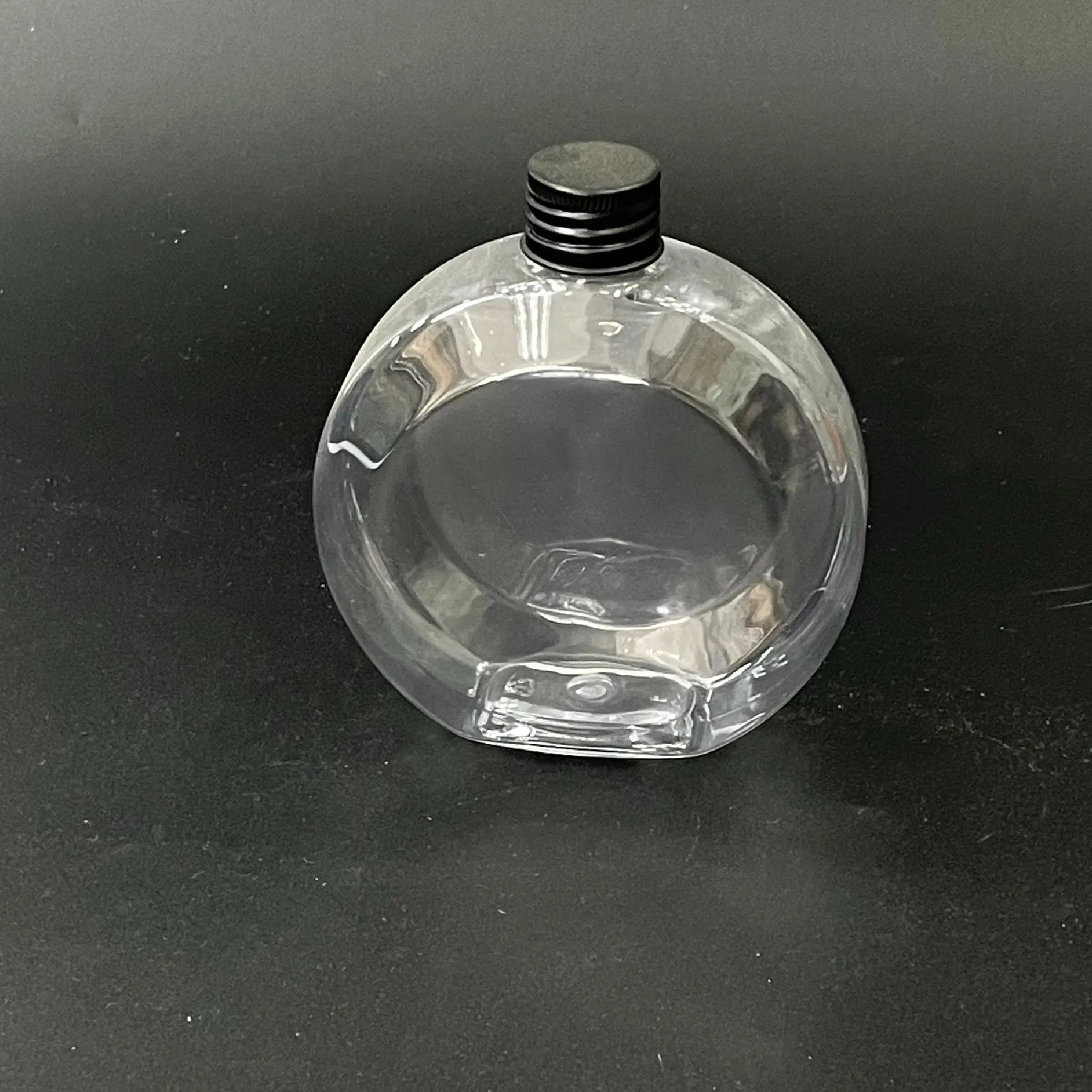 Plastic Juice Packaging 400 500 700 Ml Clear Bear Shape Pet Milk Tea Bottle Disposable Juice Beverage Bottle with Aluminum Lid