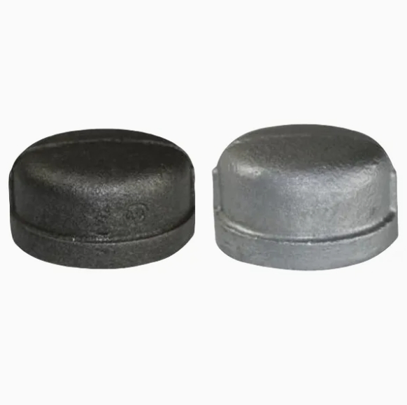 Black Pipe Fittings Plumbing Hardware Cap Stub End Bushing