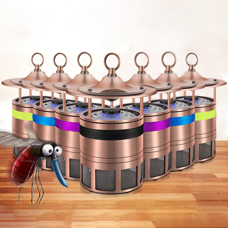 CO2 Fly Trap LED Indoor Insect Trap Insect Killer Mosquito Zapper Lamp