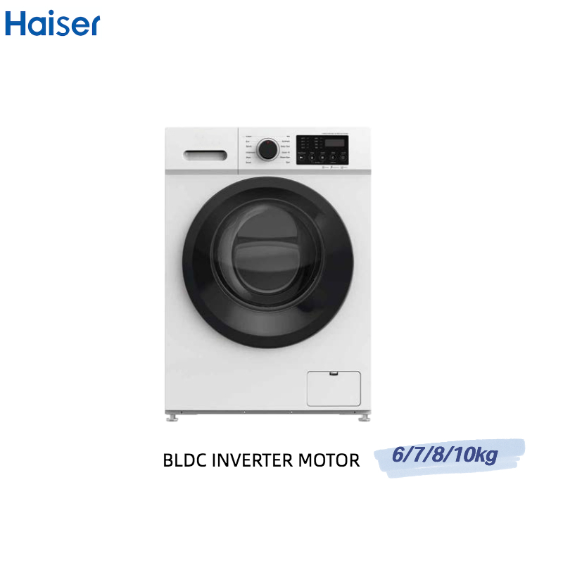 Wholesale Inverter 8 Kg White Color Front Load Washing Machine with High Quality