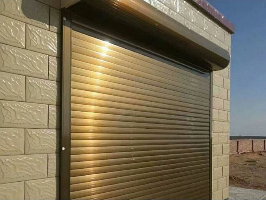 Exterior Interior Stainless Steel Metal Industrial Hard Secure Impact Fire Resistance Motor Aluminum Fireproof Roller Shutter Roll-up Fire Rolling Entrance Door