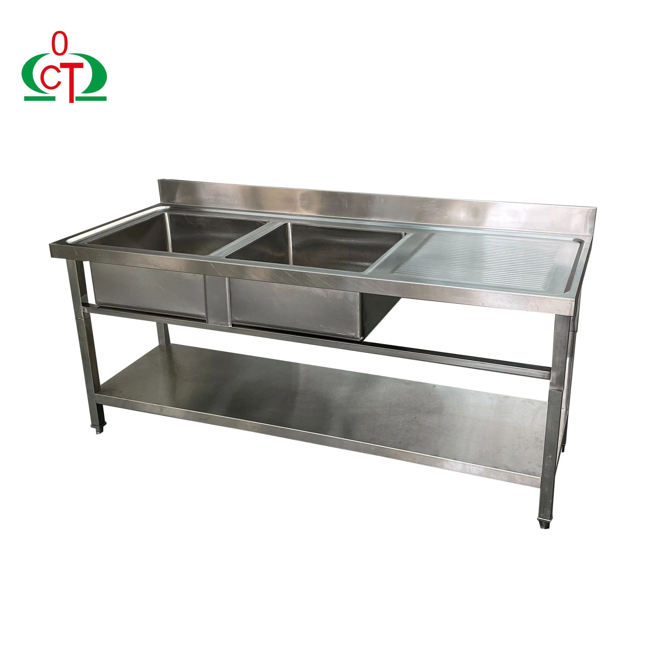 Undermount Changtai Kitchen Stainless Steel Sink Table Industrial Stainless Steel Sink