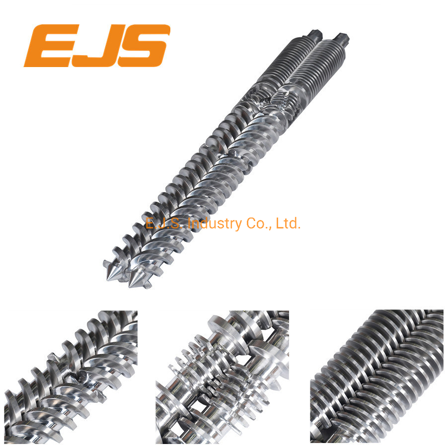 Conical Double Screw Cylinder for PVC Foaming Machine Extruder to Make Plastic Containers