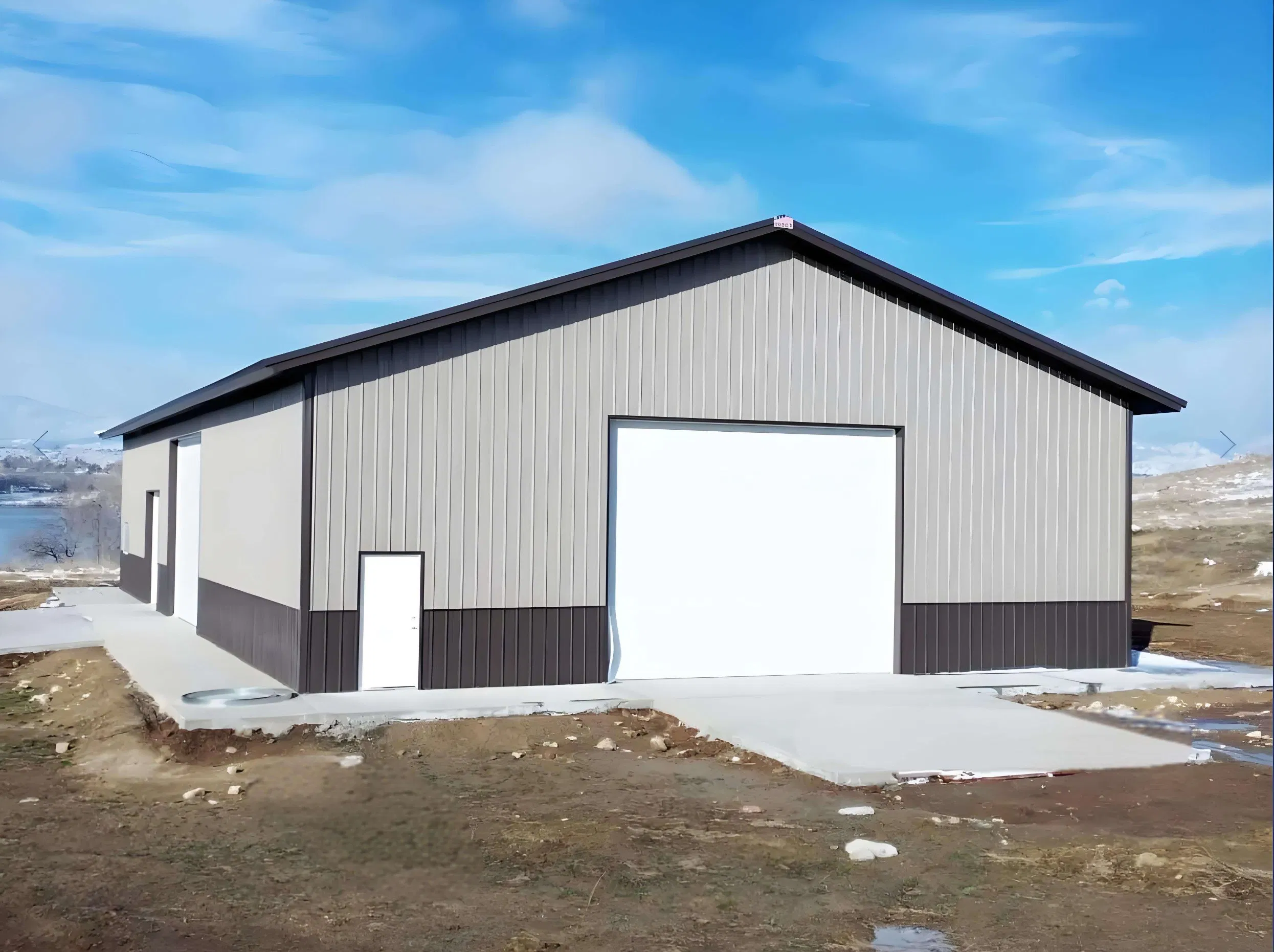 High Quality Poultry House Steel Structure Building Design in Canada Farm