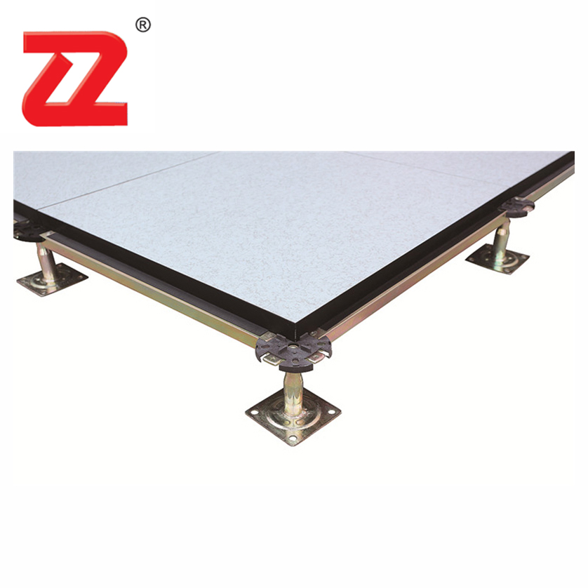 Fireproof Waterproof Anti Static Calcium Sulphate Anti-Static Raised Floor Parquet Flooring Tile Price for Microelectronics/Bank/Offices/Computer Room/Library