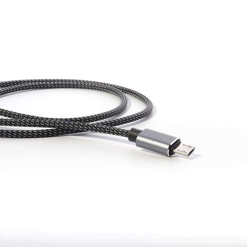 Nylon Cable Metal Case Pass 2.4A Max 1.2m Length Wired Cable