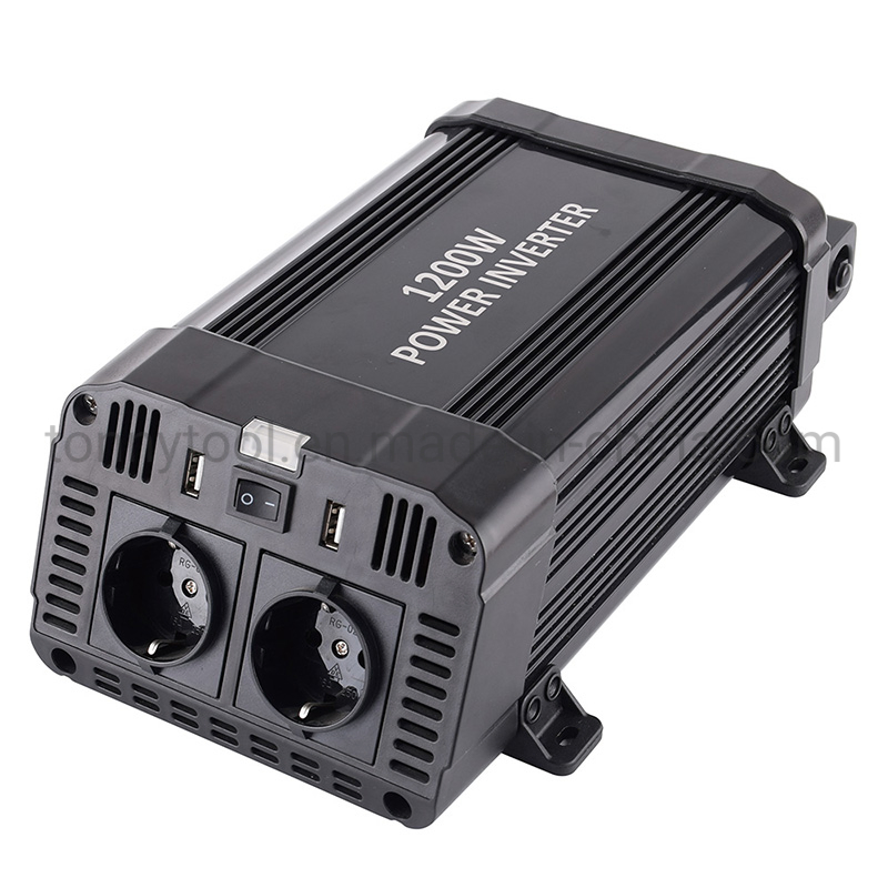 Инвертор 12В в 120В 600Вт для автомобиля