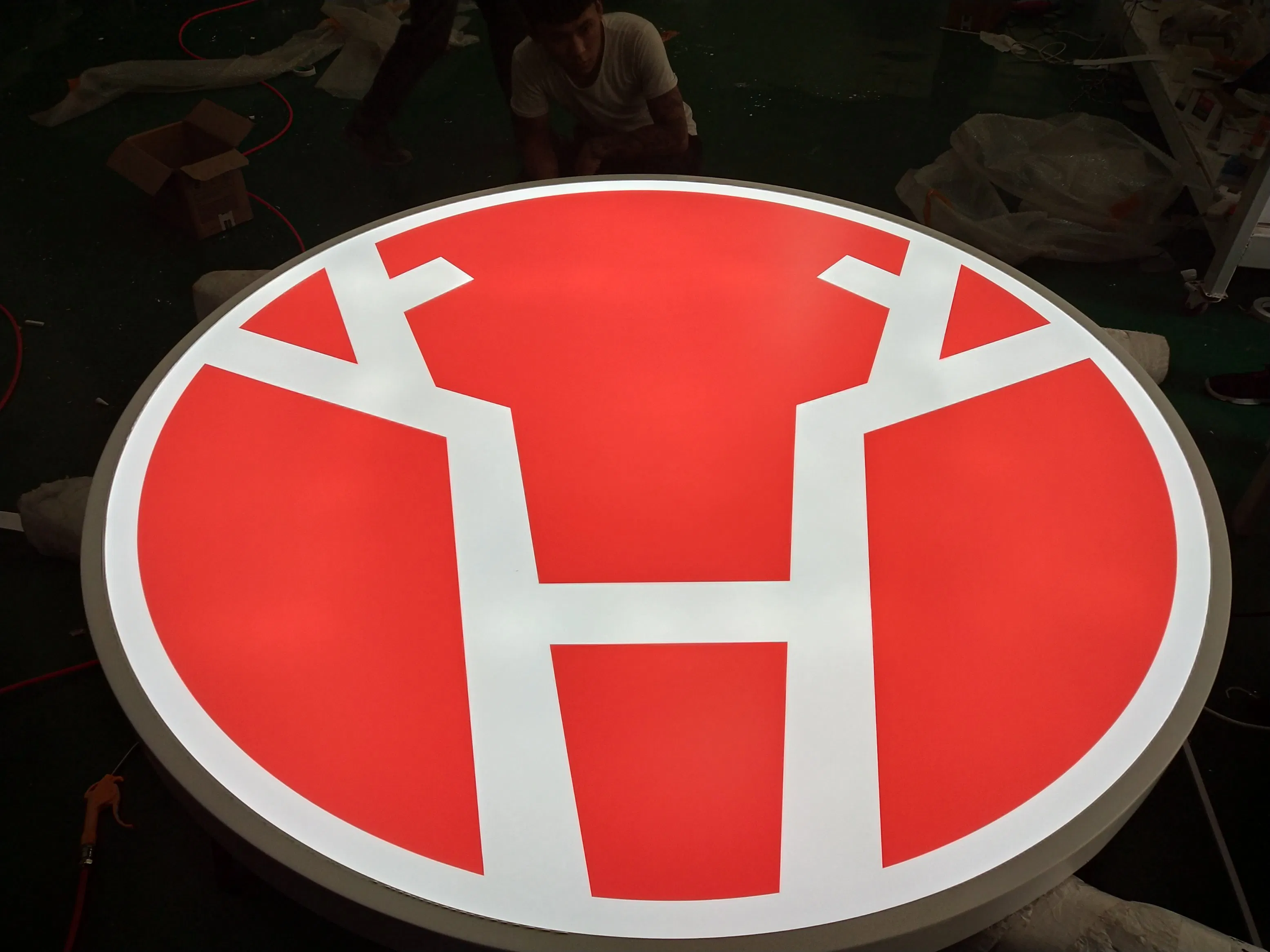 Wall Mounted 3D LED Lighting Letter Sign