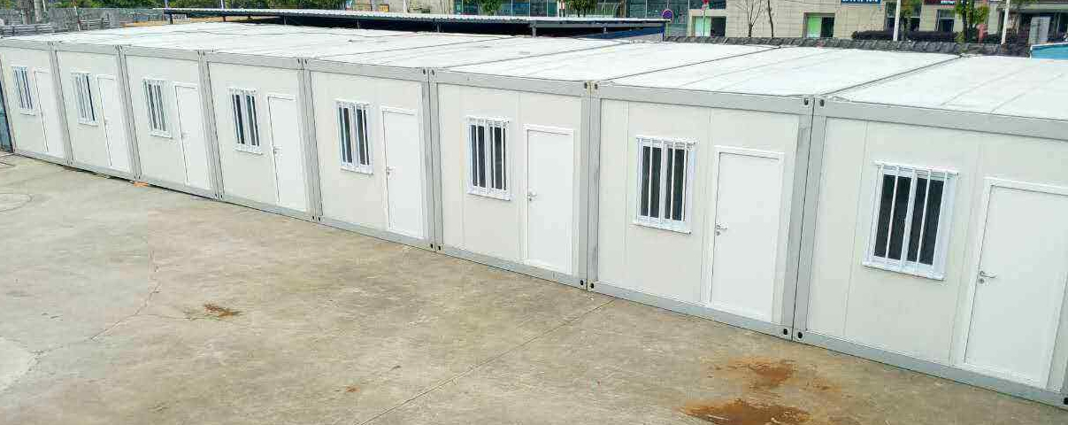 Good Price Sandwich Panel Prefabricated Flat Pack Foldable Mobile Portable Luxury Container House for Single Apartment Steel Home