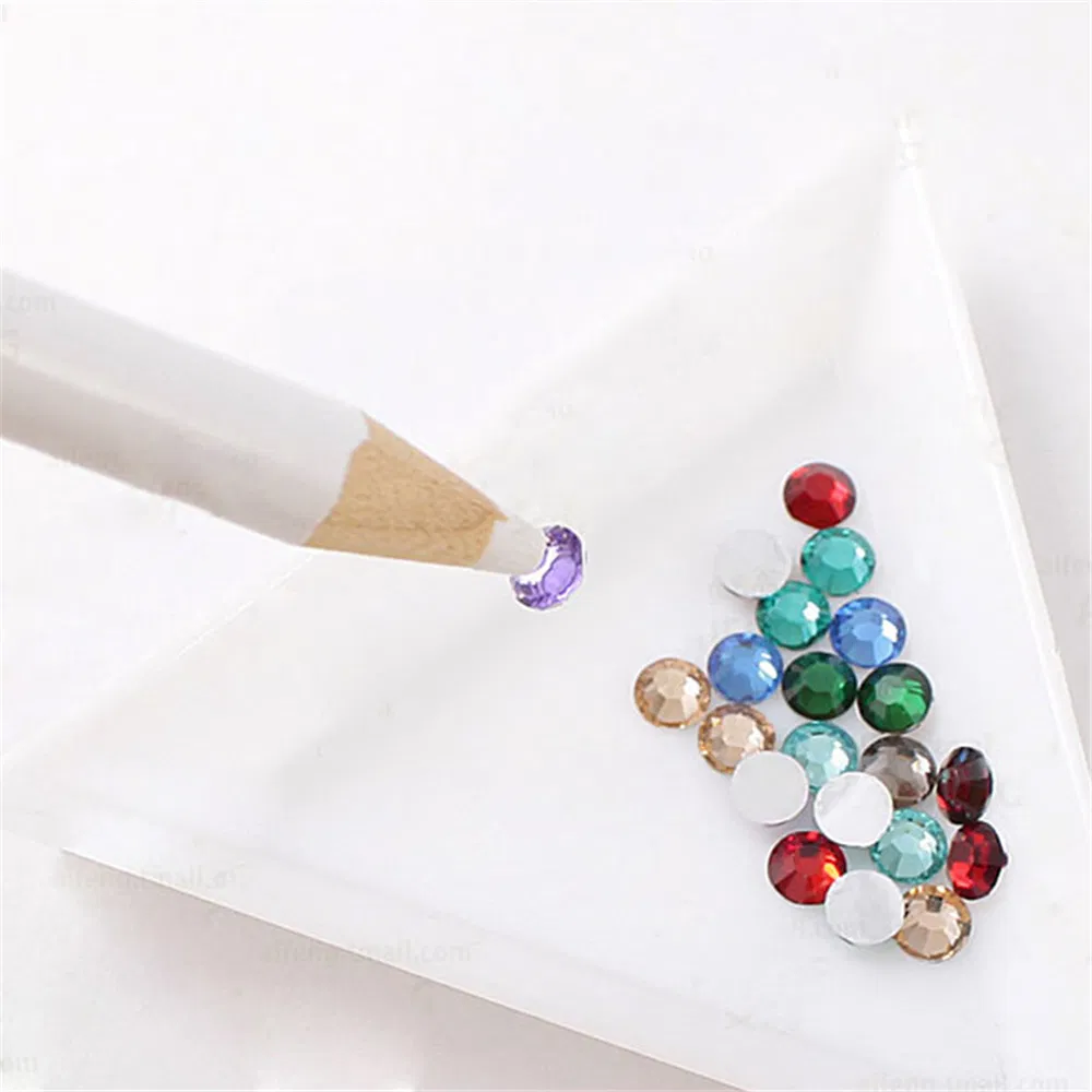 Wholesale Wooden Nail Art DOT Pen Pencil Professional Nail Art Tool Nail Dotting Pen for Nails Rhinestones Decoration Wax Pen