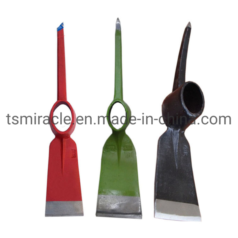 Straight Forging Mill Forging Iron Road Pickaxe P407 Export to The Middle East and South Africa Pickaxe Head