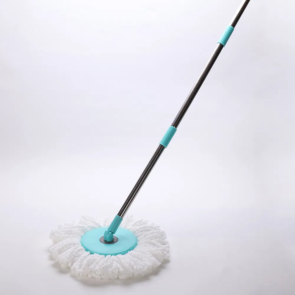 Hand Press 360 Rotating Microfiber Spin Mop Bucket System Detachable Spinning Basket Easy Wring Magic Mop Swivel Wet and Dry Mop
