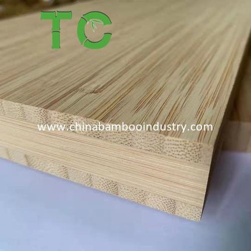 Wholesale 3 Layer Vertical Bamboo Panel Natural Bamboo Plywood